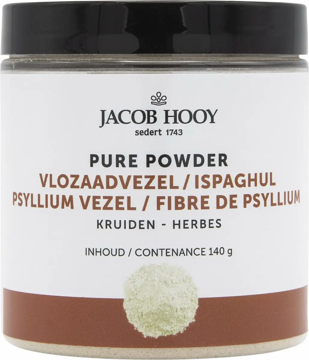 Jacob Hooy Vlozaadvezels Raw Food 140g