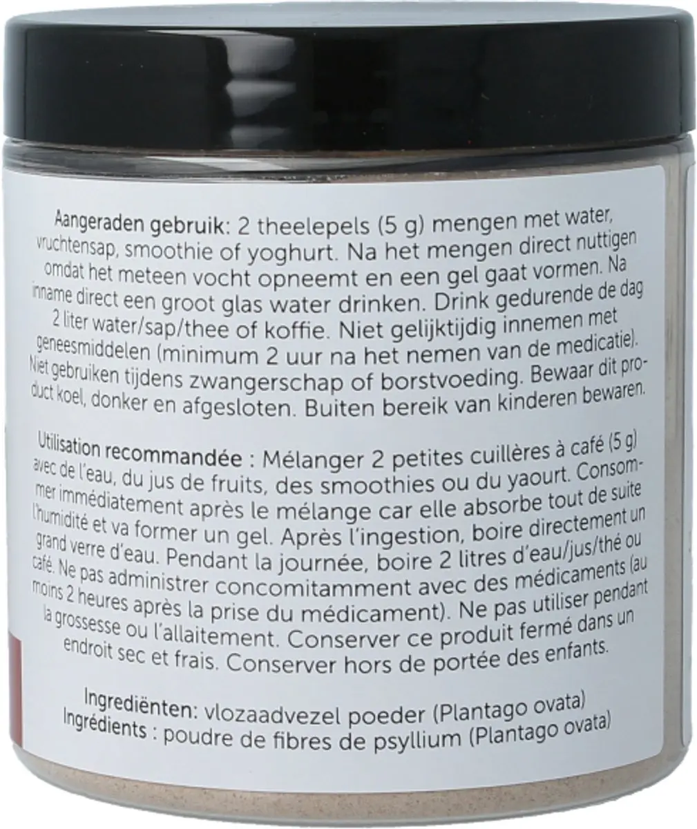 Jacob Hooy Vlozaadvezels Raw Food 140g