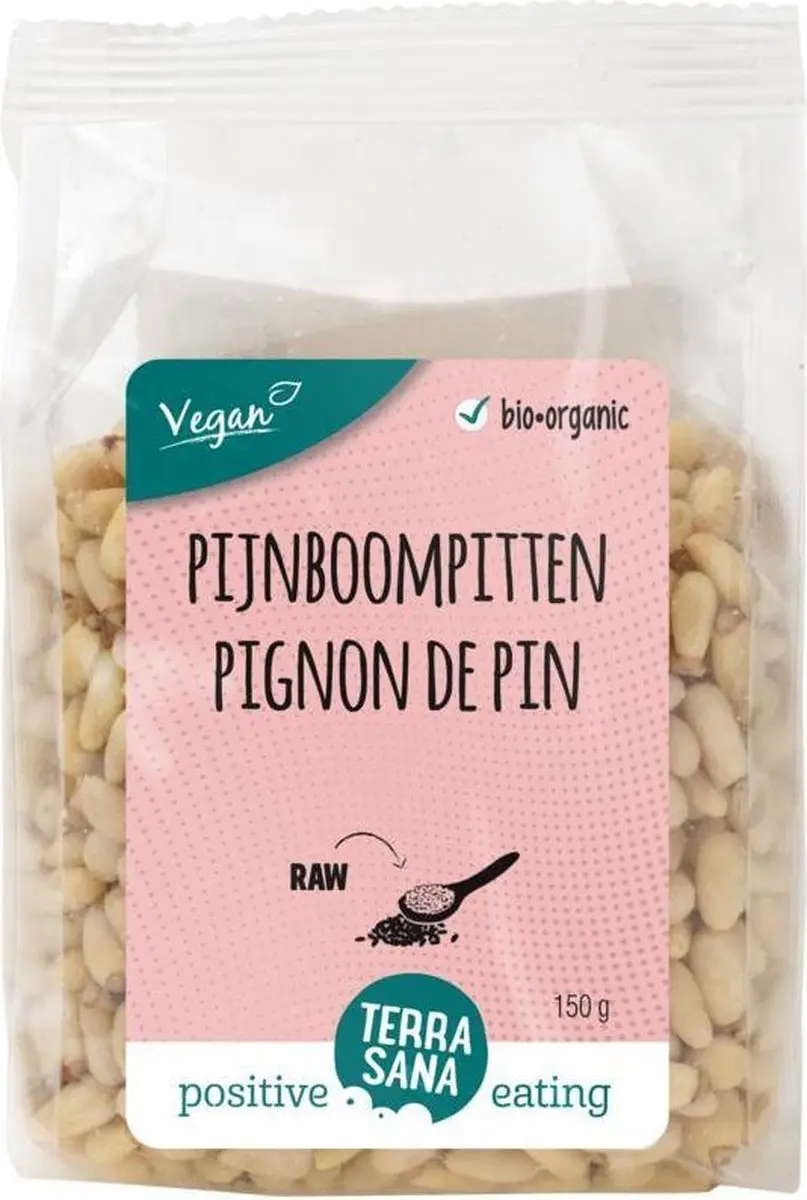 Terrasana RAW Pijnboompitten Bio 150g