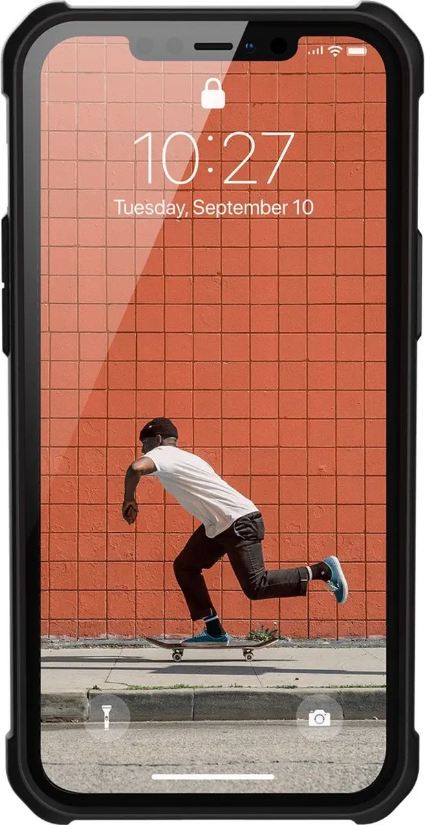 Urban Armor Gear Metropolis iPhone 12 Pro Max Hoesje - Zwart - afbeelding 5 van 6