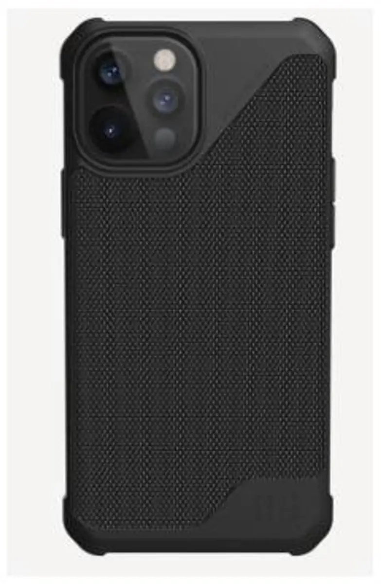 Urban Armor Gear Metropolis iPhone 12 Pro Max Hoesje - Zwart - afbeelding 2 van 6