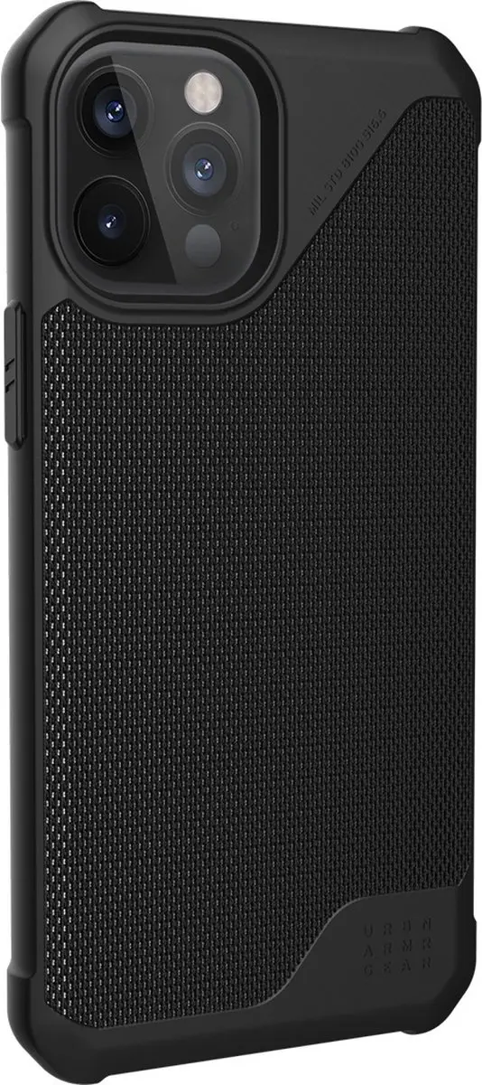 Urban Armor Gear Metropolis iPhone 12 Pro Max Hoesje - Zwart - afbeelding 4 van 6