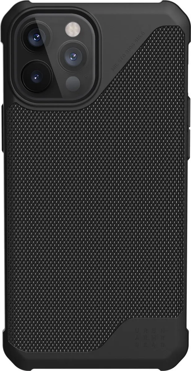 Urban Armor Gear Metropolis iPhone 12 Pro Max Hoesje - Zwart - afbeelding 3 van 6