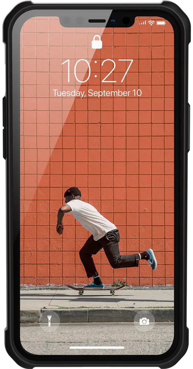 Urban Armor Gear Metropolis LT iPhone 12 Pro Max Hoesje - mpn-812451037364 - Zwart - afbeelding 4 van 6