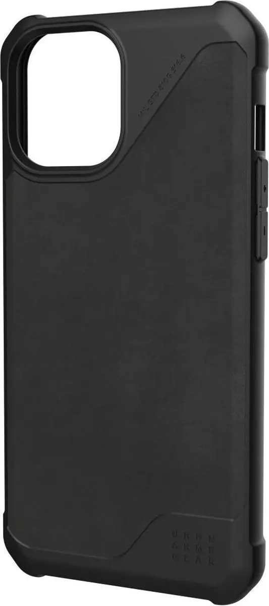 Urban Armor Gear Metropolis LT iPhone 12 Pro Max Hoesje - mpn-812451037364 - Zwart - afbeelding 6 van 6