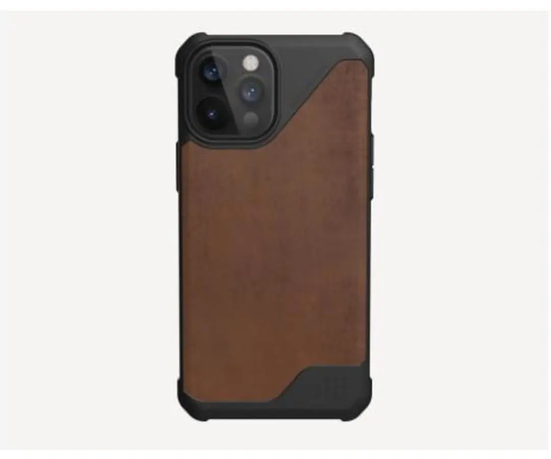 Urban Armor Gear Metropolis iPhone 12 Pro Max Hoesje - Bruin - afbeelding 2 van 6