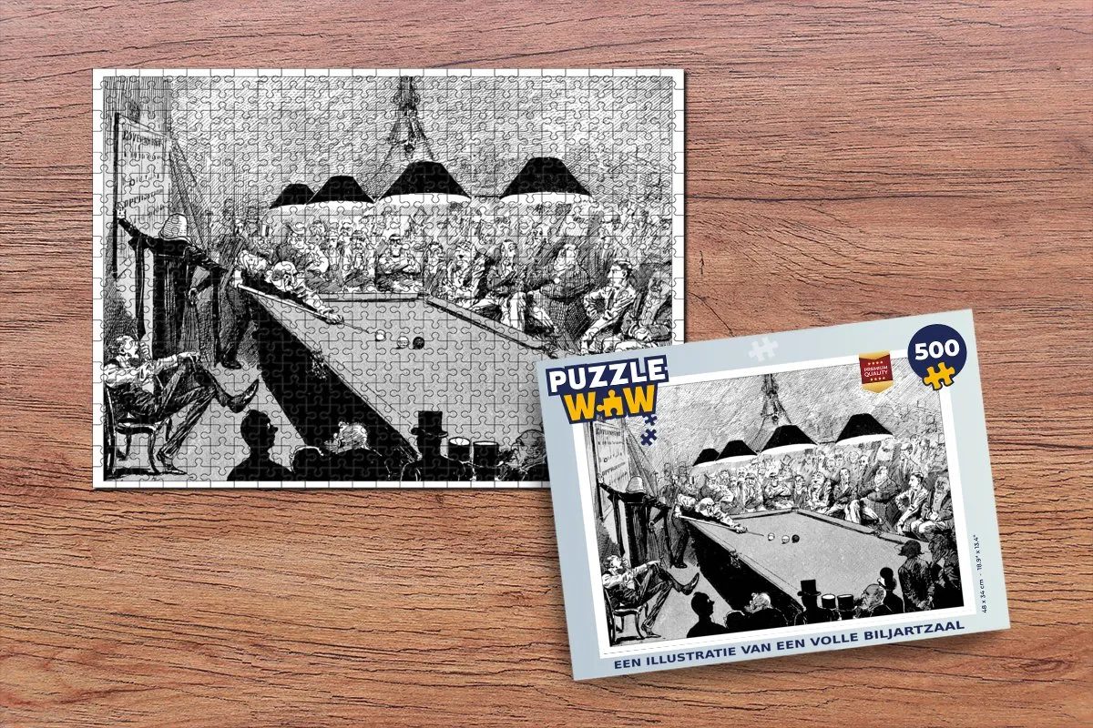 PuzzleWow Legpuzzel 500 Stuks - Multicolor
