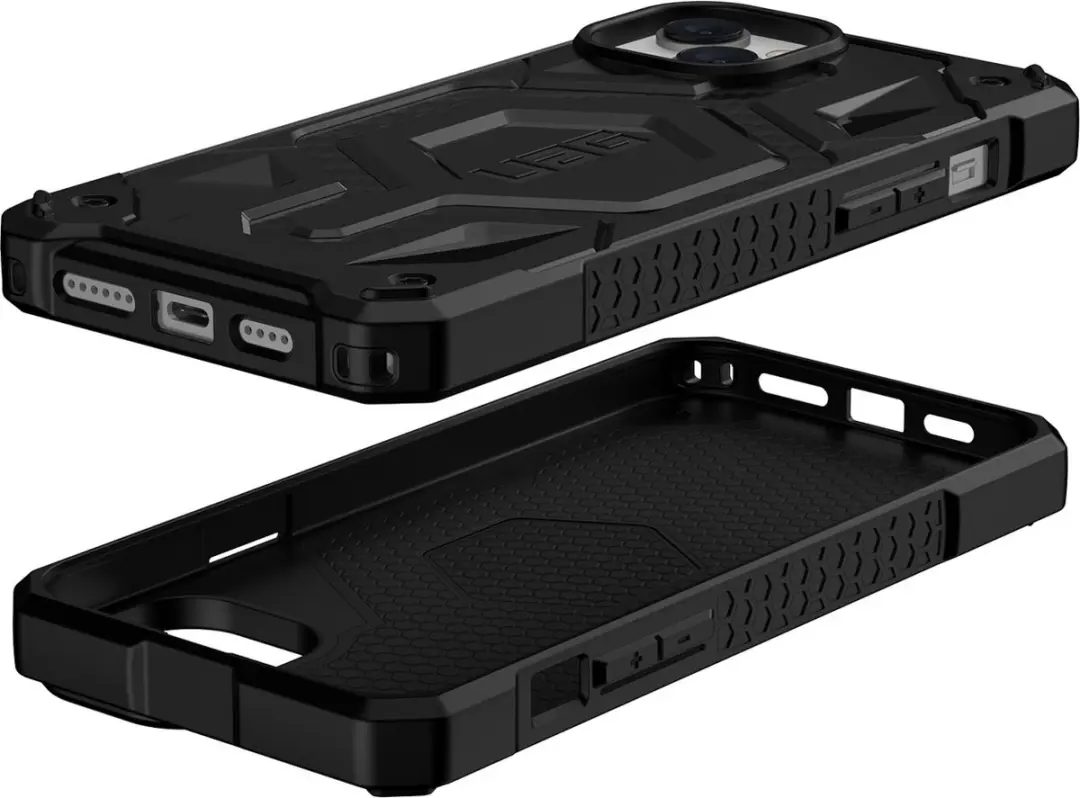Urban Armor Gear Monarch Pro Mag Hoesje iPhone 14 Plus - 114029114242 - Zwart - afbeelding 6 van 6
