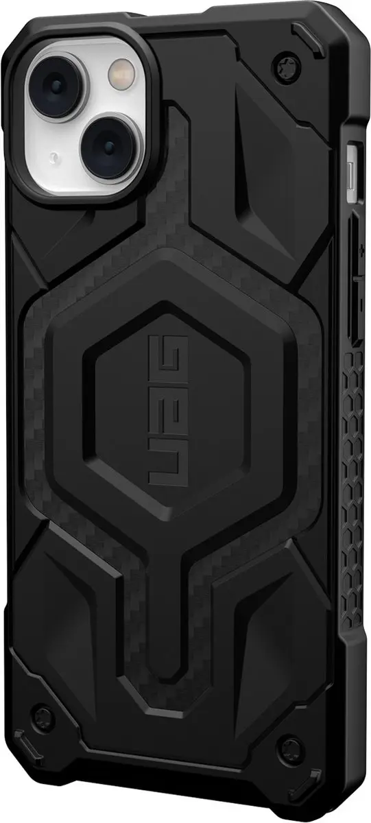 Urban Armor Gear Monarch Pro Mag Hoesje iPhone 14 Plus - 114029114242 - Zwart - afbeelding 4 van 6