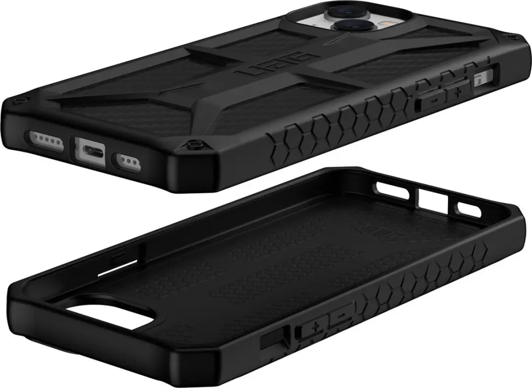 Urban Armor Gear Monarch iPhone 14 Plus Hoesje - Zwart - 114033114242 - afbeelding 5 van 6