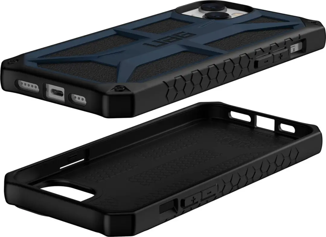 Urban Armor Gear Monarch Hoesje iPhone 14 Plus - 114034115555 - Zwart - afbeelding 6 van 6