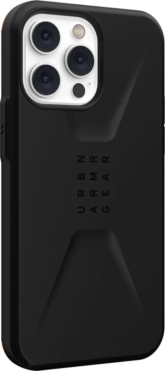 Urban Armor Gear Civilian Mag Hoesje 114039114040 - iPhone 14 Pro Max - Zwart - afbeelding 2 van 6