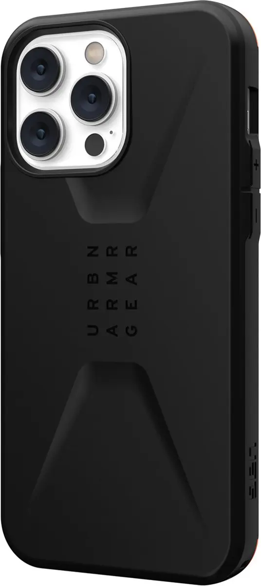 Urban Armor Gear Civilian Mag Hoesje 114039114040 - iPhone 14 Pro Max - Zwart - afbeelding 3 van 6