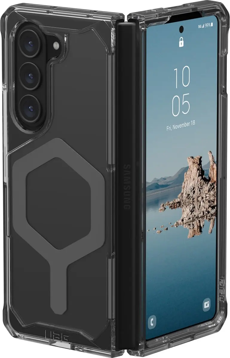 Urban Armor Gear Plyo Pro Backcover 21421511313A - Samsung Galaxy Z Fold 5 - Grijs - afbeelding 2 van 6