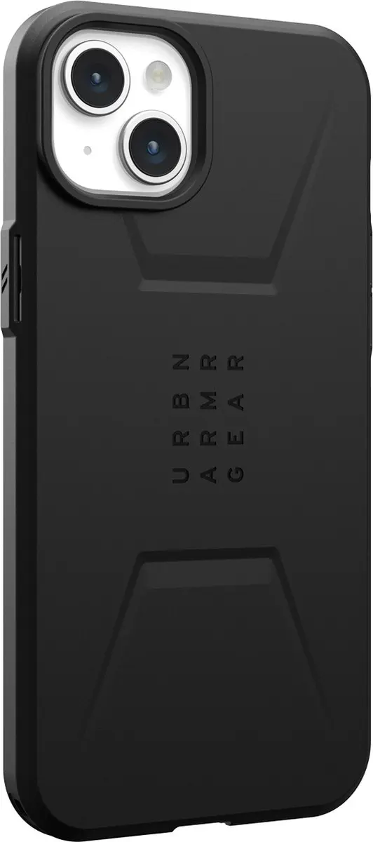 Urban Armor Gear Civilian Mag iPhone 15 Plus Hoesje - 114306114040 - Zwart - afbeelding 5 van 6