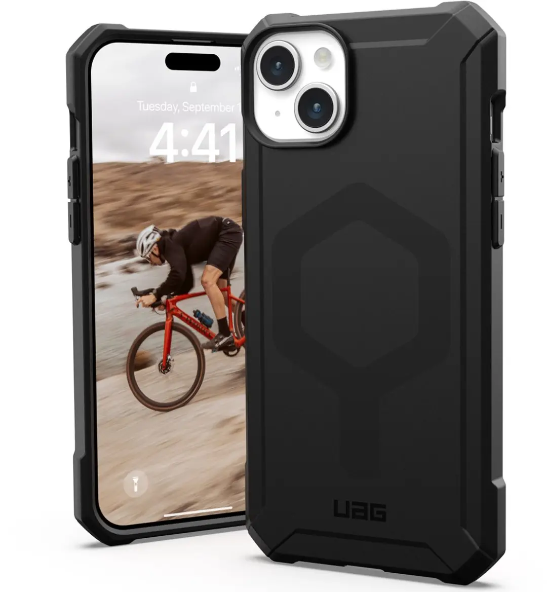 Urban Armor Gear Essential Armor Mag iPhone 15 Plus Hoesje