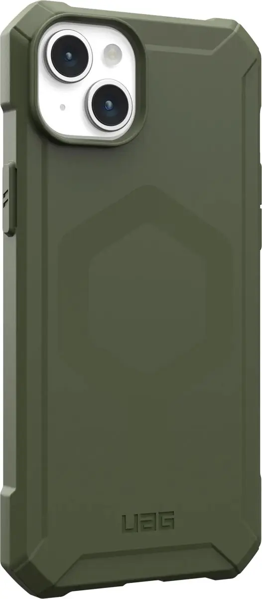 Urban Armor Gear Essential Armor Mag iPhone 15 Plus Hoesje - Zwart - afbeelding 5 van 6