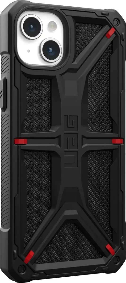 Urban Armor Gear Monarch Hoesje 114309113940 - iPhone 15 Plus - Zwart - afbeelding 5 van 6