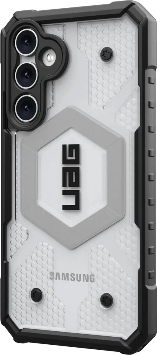 Urban Armor Gear Pathfinder Hoesje 214410114343 - Samsung Galaxy S23 FE - Grijs/Transparant - afbeelding 3 van 6