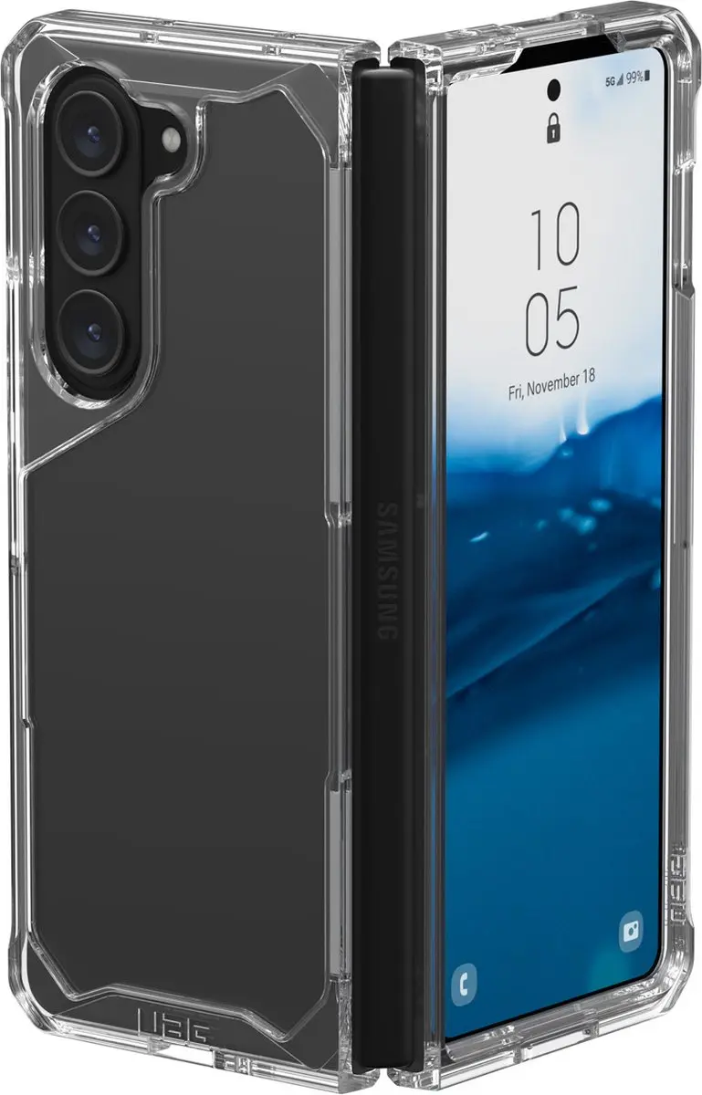 Urban Armor Gear Plyo 214356114343 Hoesje - Samsung Galaxy Z Fold 5 - Transparant - afbeelding 3 van 6