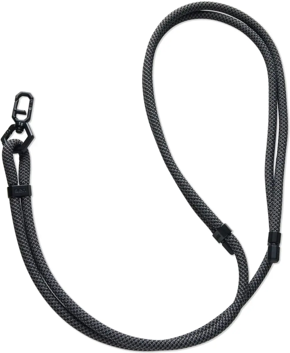 Urban Armor Gear Civilian 7mm Crossbody Lanyard - Zwart/Grijs - afbeelding 4 van 4