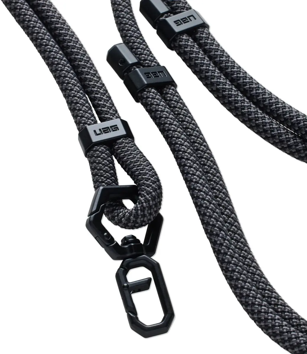 Urban Armor Gear Civilian 7mm Crossbody Lanyard - Zwart/Grijs - afbeelding 3 van 4