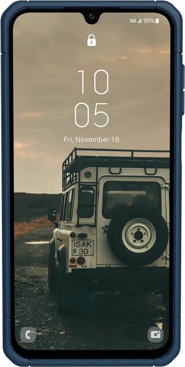 Urban Armor Gear Scout Backcover 214440115555 - Samsung Galaxy A15 - Blauw - afbeelding 4 van 6