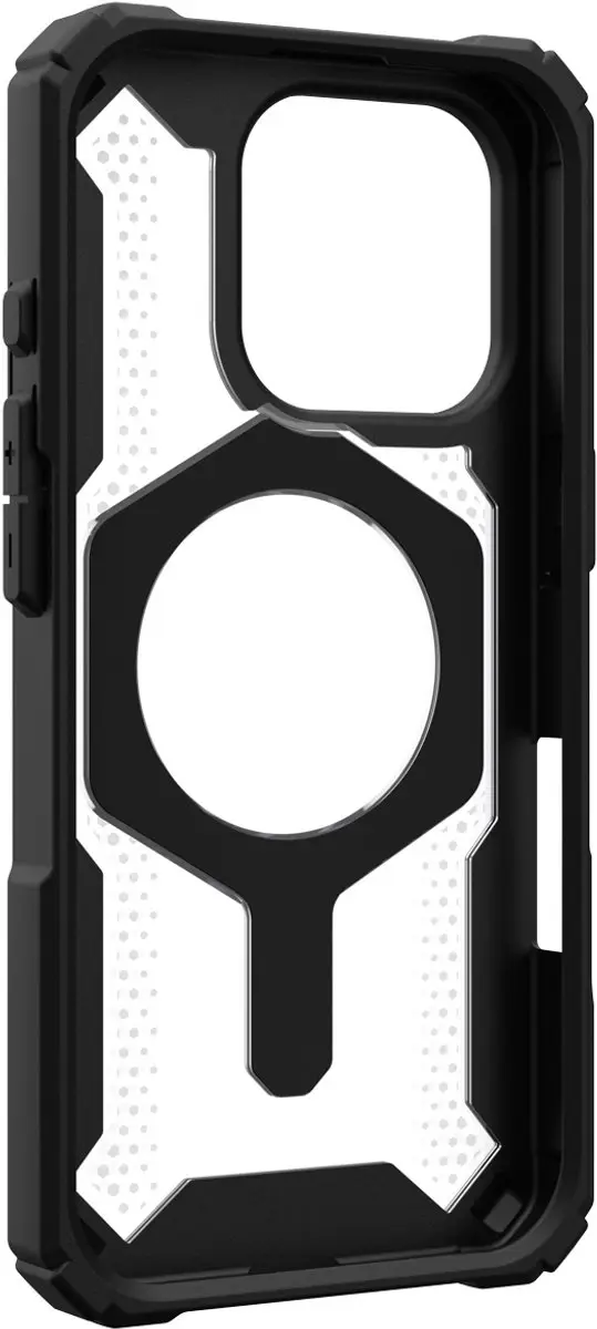 Urban Armor Gear Plasma XTE Mag Hoesje iPhone 16 Pro - 11447411404G - Black/Clear - afbeelding 4 van 6