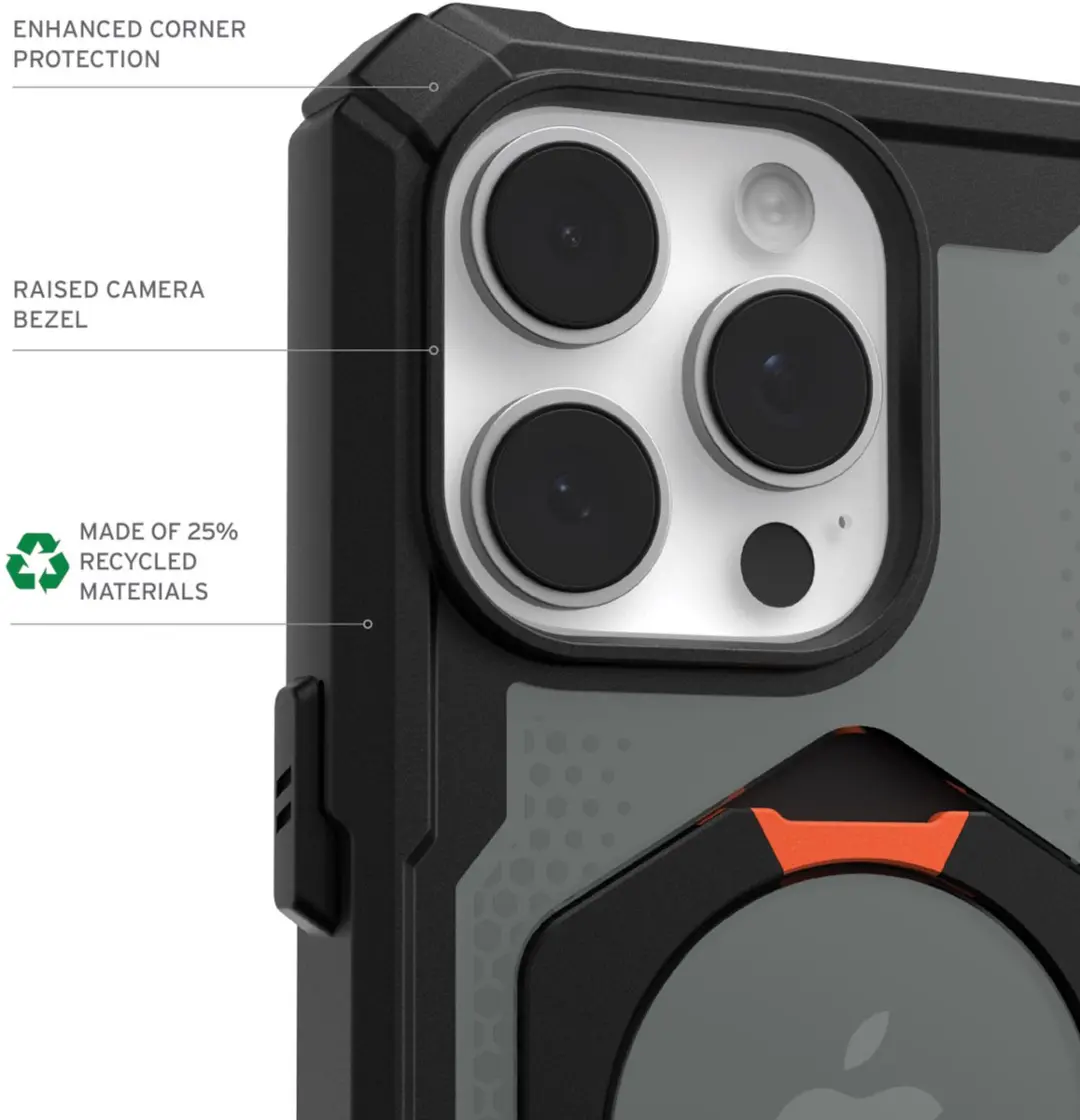 UAG Plasma XTE Hoesje 114474114097 - iPhone 16 Pro - MagSafe - Zwart - afbeelding 3 van 6