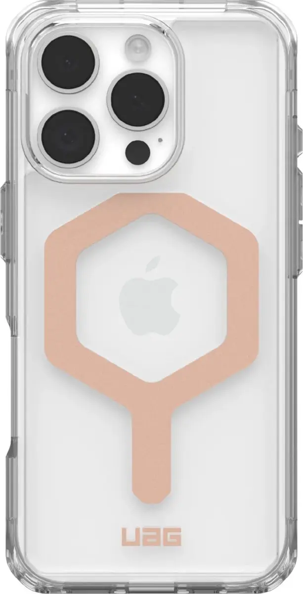Urban Armor Gear Plyo Hoesje 114480114348 - iPhone 16 Pro - MagSafe - Roze - afbeelding 5 van 6