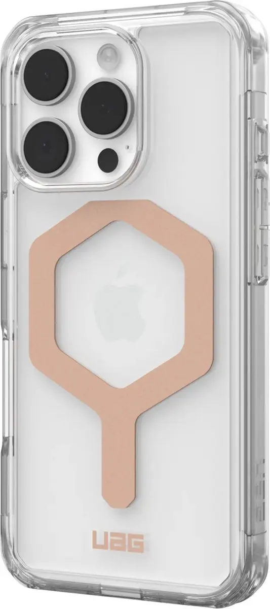 Urban Armor Gear Plyo Hoesje 114480114348 - iPhone 16 Pro - MagSafe - Roze - afbeelding 2 van 6