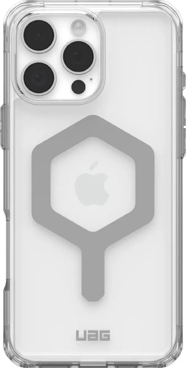 Urban Armor Gear Plyo Hoesje 114481114333 - iPhone 16 Pro Max - MagSafe - Zilver - afbeelding 6 van 6