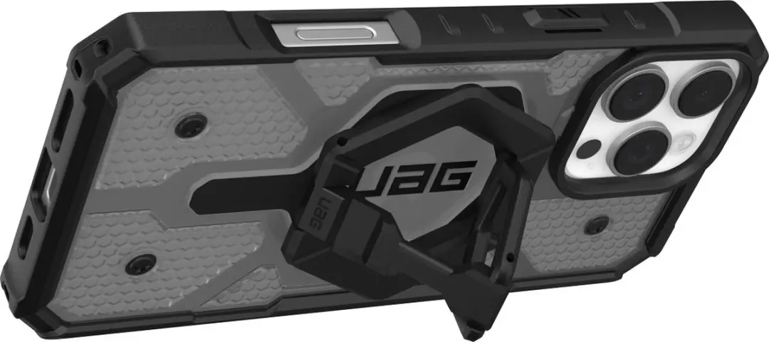 Urban Armor Gear Pathfinder Backcover iPhone 16 Pro Max - Ash Black - 1144651BV02 - afbeelding 4 van 6