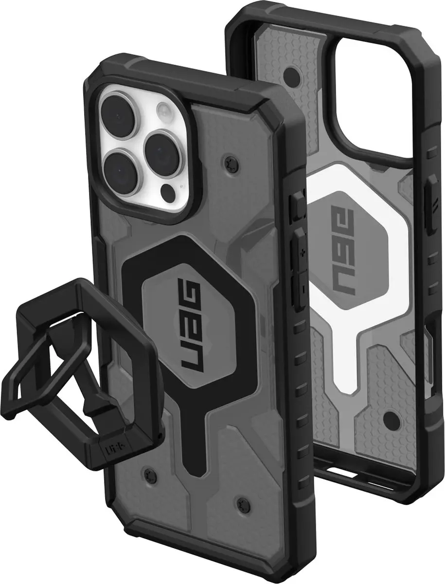 Urban Armor Gear Pathfinder Backcover iPhone 16 Pro Max - Ash Black - 1144651BV02 - afbeelding 5 van 6