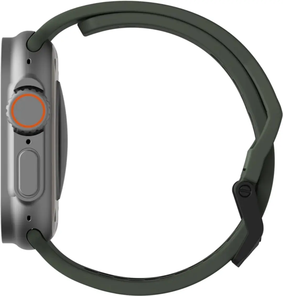 Urban Armor Gear Civilian Strap Apple Watch - 44/45/46/49mm - Olive Drab - afbeelding 4 van 6