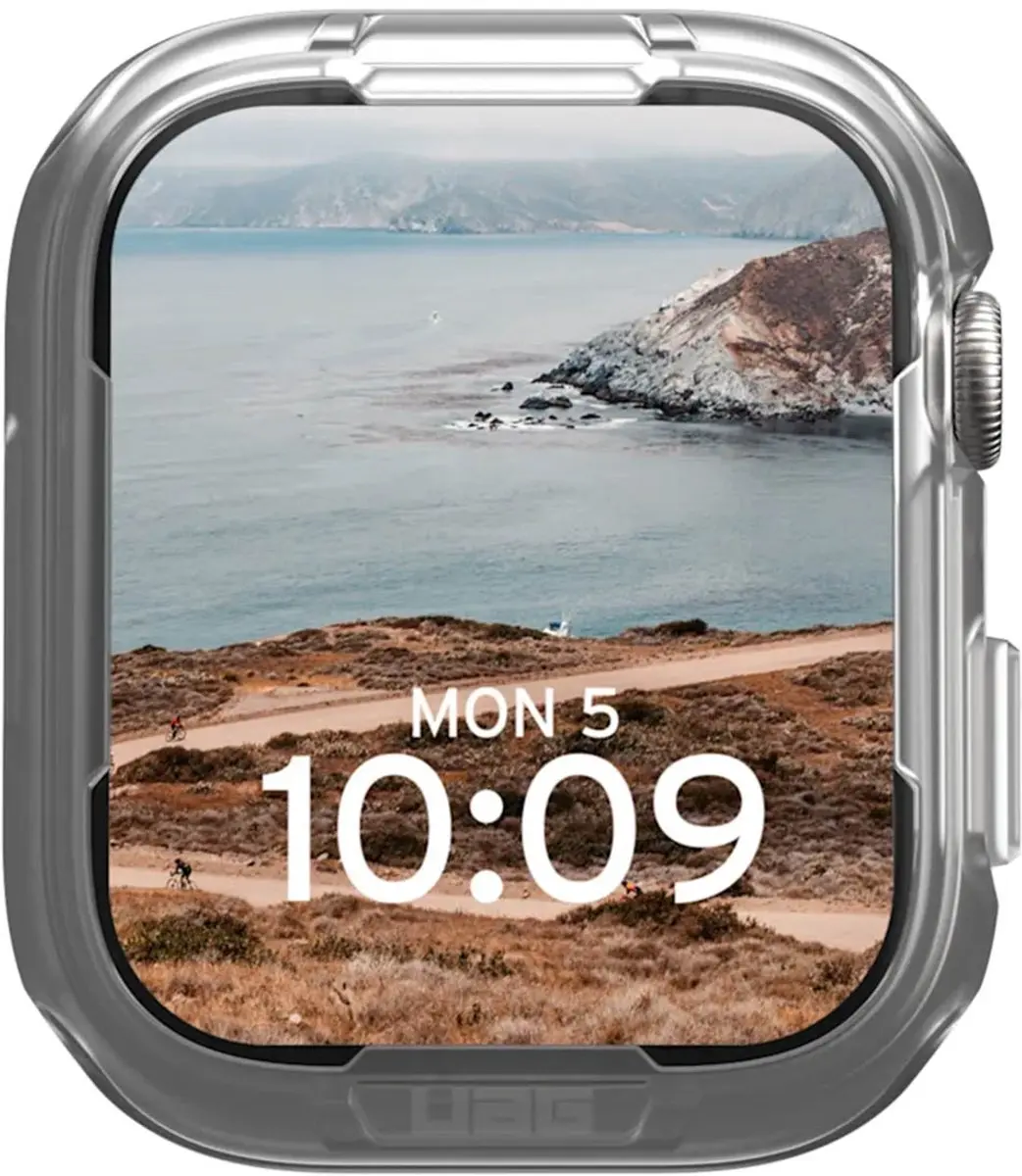 Urban Armor Gear Scout Bumper Case Apple Watch 45mm - Transparant - afbeelding 2 van 5