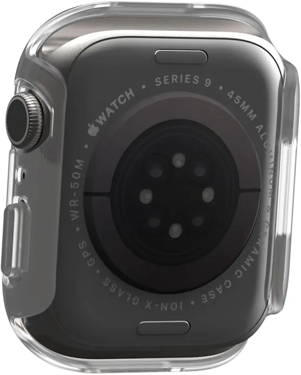 Urban Armor Gear Scout Bumper Case Apple Watch 45mm - Transparant - afbeelding 4 van 5