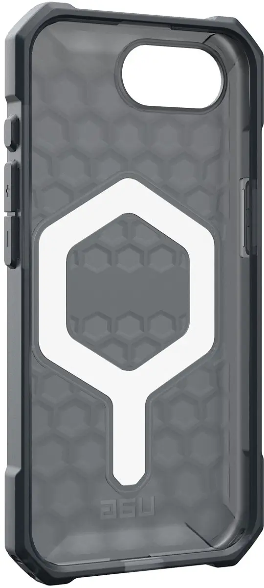 Urban Armor Gear Essential Armor Magafe iPhone 16e Hoesje - Grijs - afbeelding 3 van 6