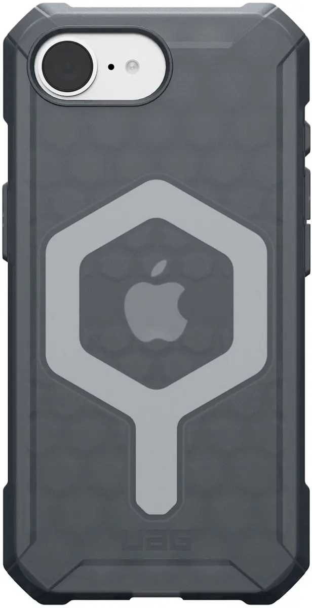 Urban Armor Gear Essential Armor Magafe iPhone 16e Hoesje - Grijs - afbeelding 5 van 6