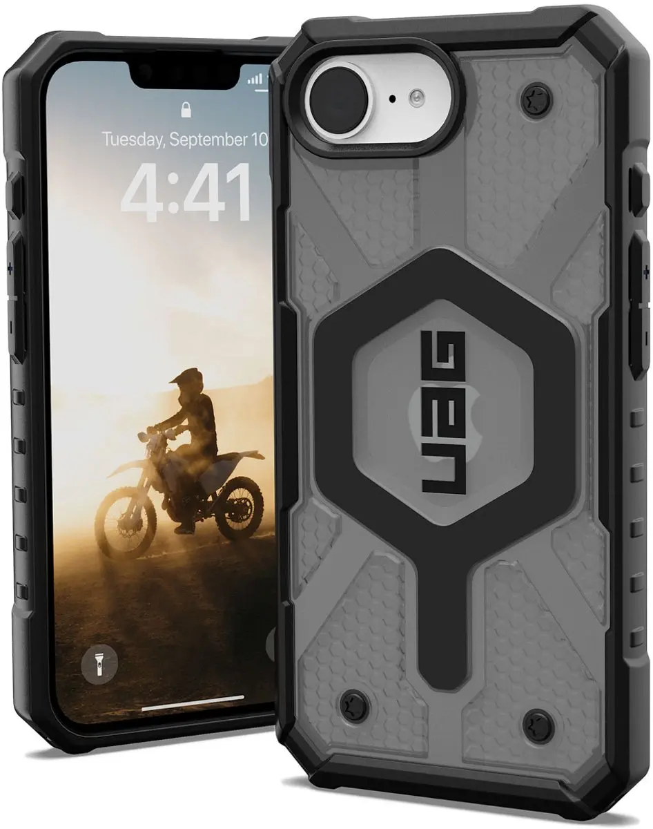 Urban Armor Gear Pathfinder Clear Mag iPhone 16e Hoesje