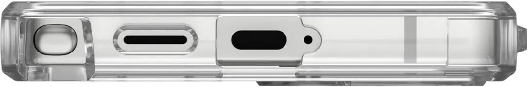 Urban Armor Gear Plyo Pro Backcover S25 Ultra - Ice/Silver - 214486114333 - afbeelding 6 van 6