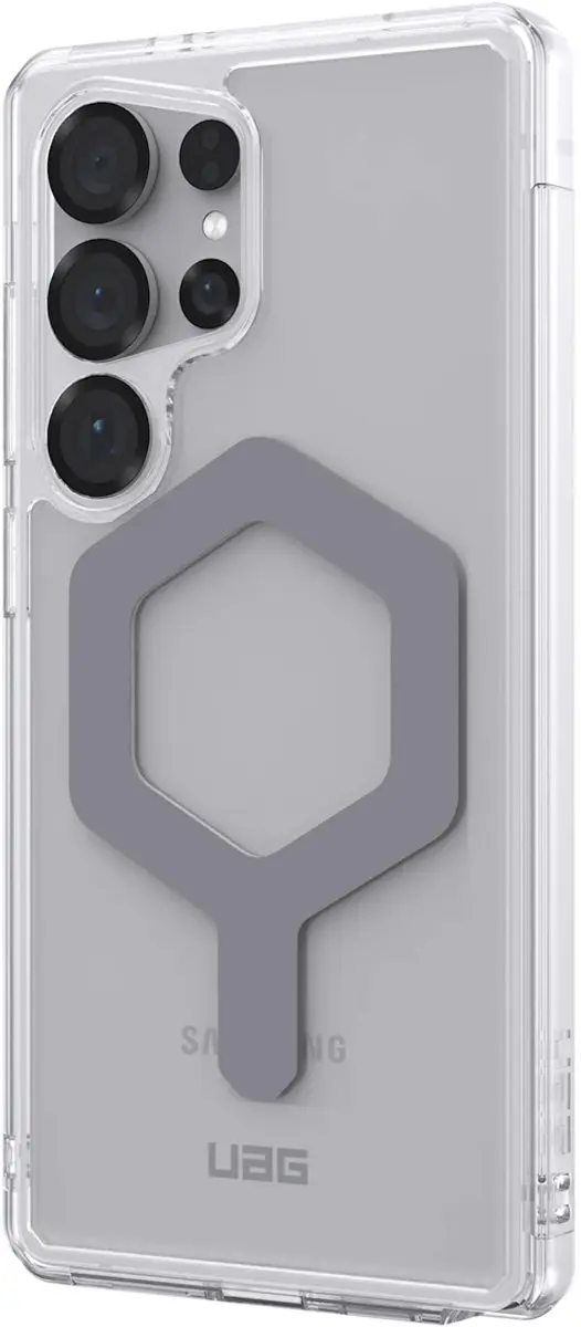 Urban Armor Gear Plyo Pro Backcover S25 Ultra - Ice/Silver - 214486114333 - afbeelding 3 van 6
