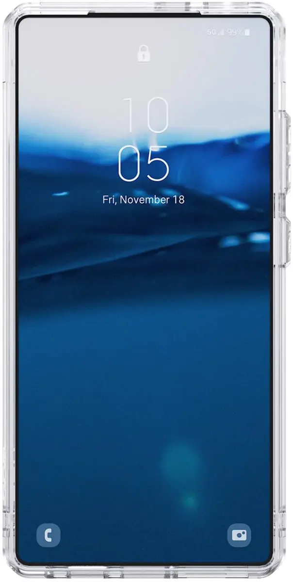 Urban Armor Gear Plyo Pro Backcover S25 Ultra - Ice/Silver - 214486114333 - afbeelding 4 van 6