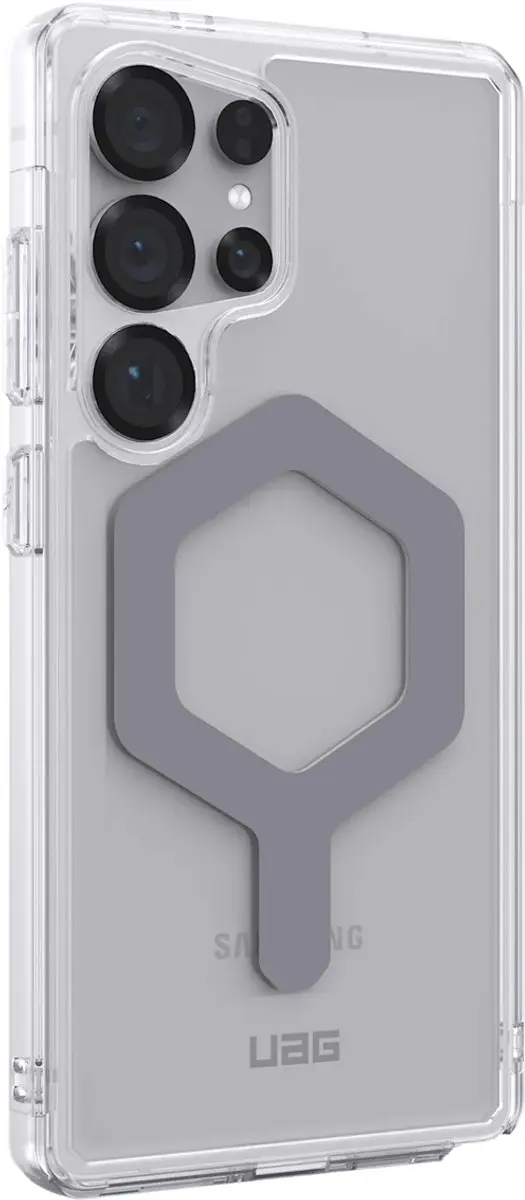 Urban Armor Gear Plyo Pro Backcover S25 Ultra - Ice/Silver - 214486114333 - afbeelding 2 van 6