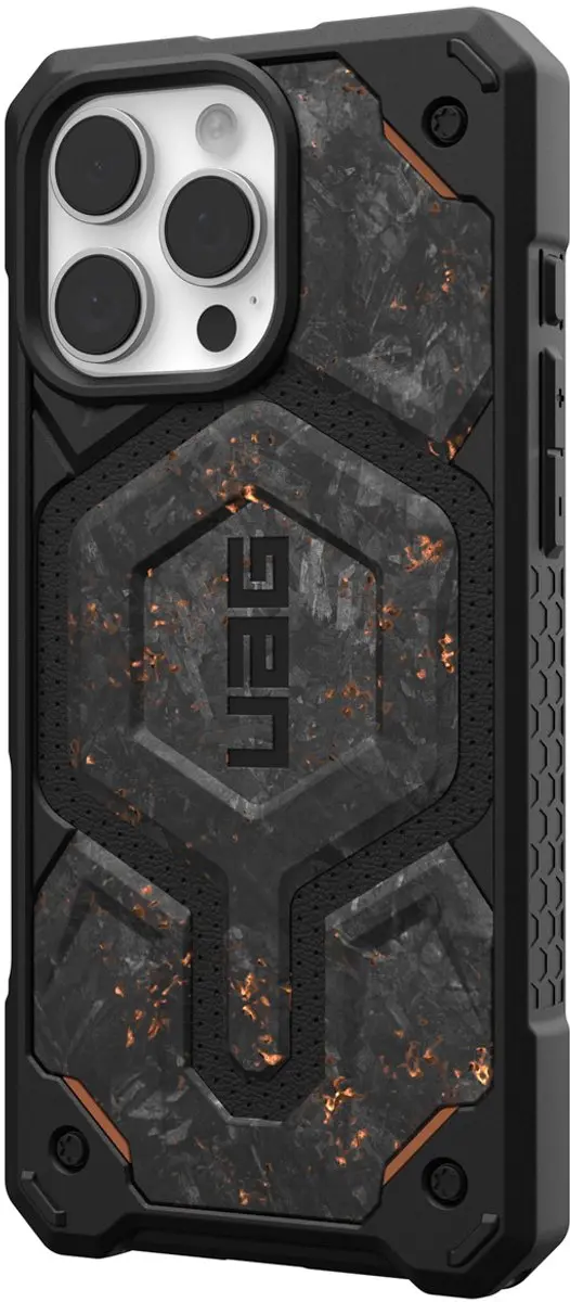 Urban Armor Gear Monarch Pro 114457114FCU Backcover - iPhone 16 Pro Max - Zwart - afbeelding 4 van 6