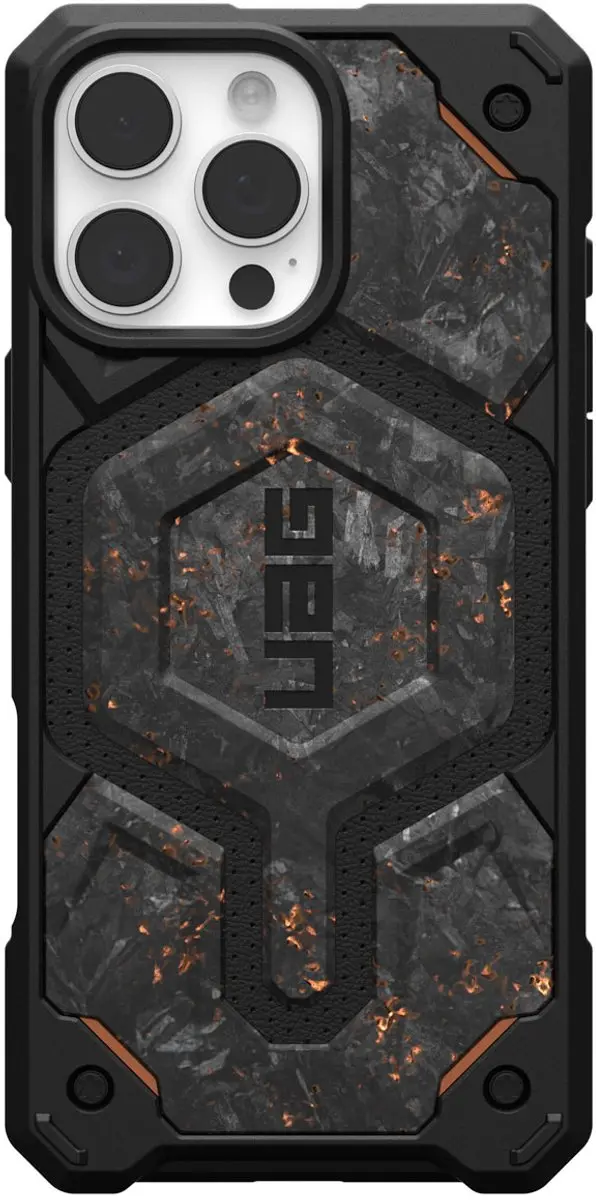 Urban Armor Gear Monarch Pro 114457114FCU Backcover - iPhone 16 Pro Max - Zwart - afbeelding 2 van 6