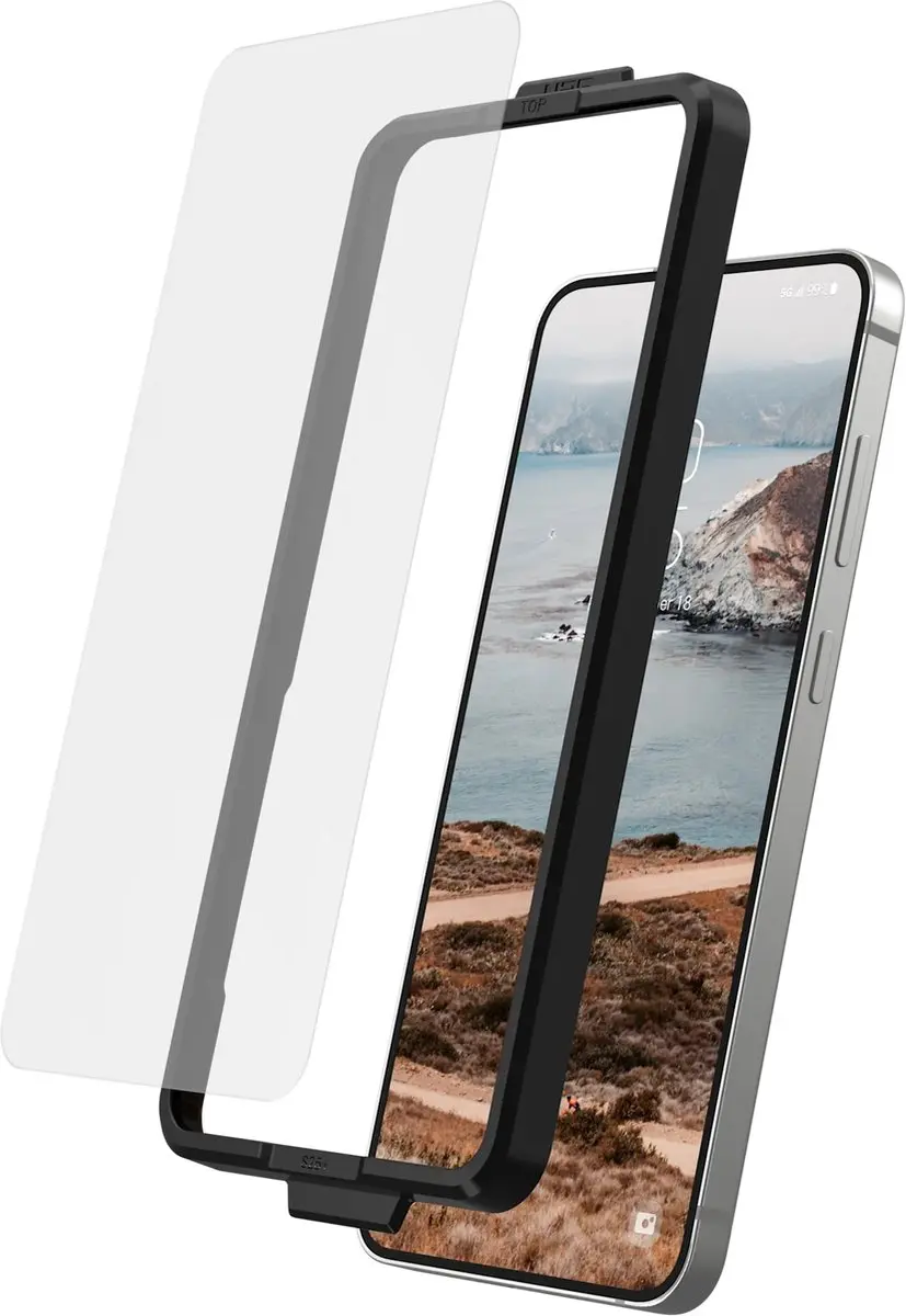 Urban Armor Gear Shield Plus Screenprotector Samsung Galaxy S25 Plus - afbeelding 4 van 6