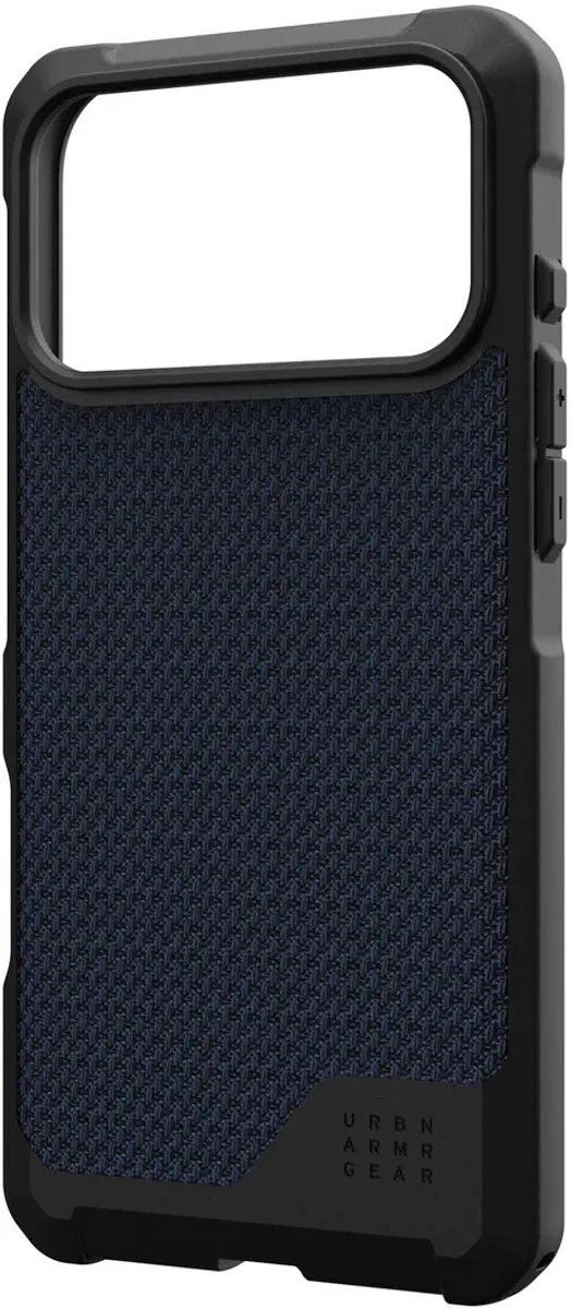 Urban Armor Gear Metropolis Lt MagSafe Hoesje iPhone 17 Pro - 840283922183 - Zwart - afbeelding 3 van 6