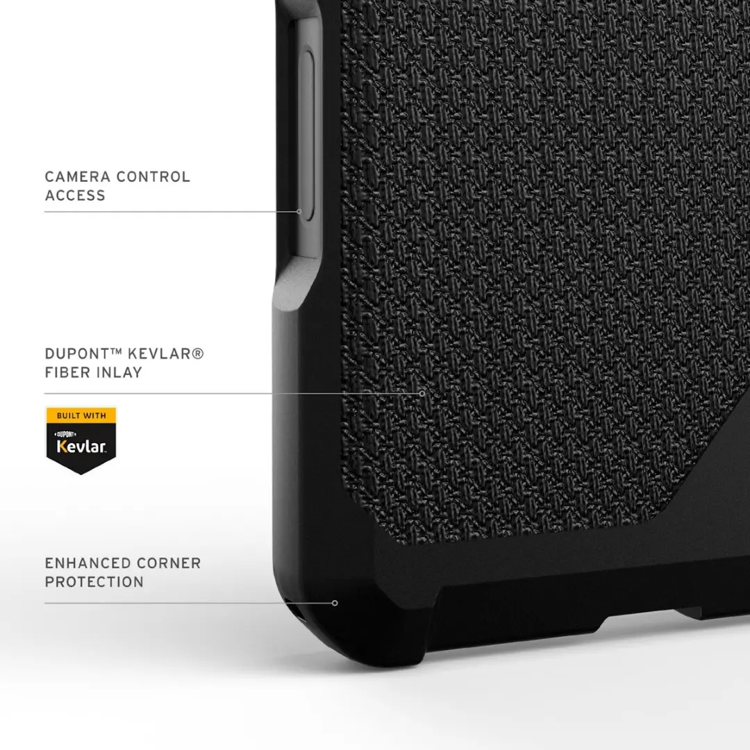 Urban Armor Gear Metropolis Lt MagSafe Hoesje iPhone 17 Pro Max - Zwart - afbeelding 5 van 6