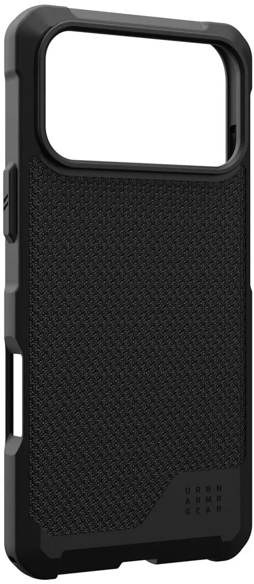 Urban Armor Gear Metropolis Lt MagSafe Hoesje iPhone 17 Pro Max - Zwart - afbeelding 2 van 6